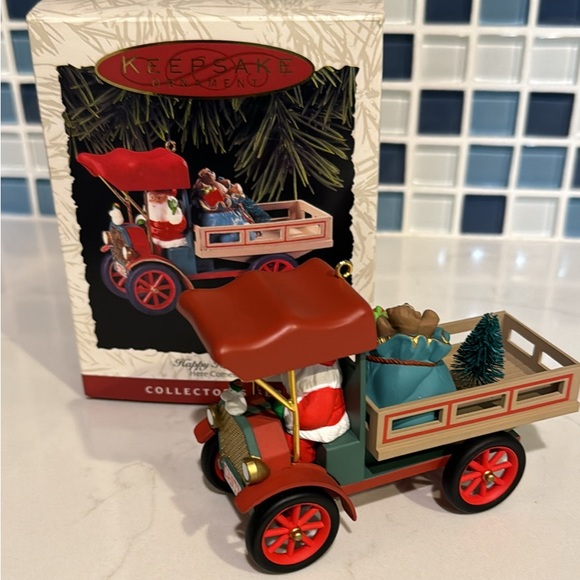 Hallmark Other - 1993 Happy Haul-idays Hallmark Ornament Series Here Comes Santa #15